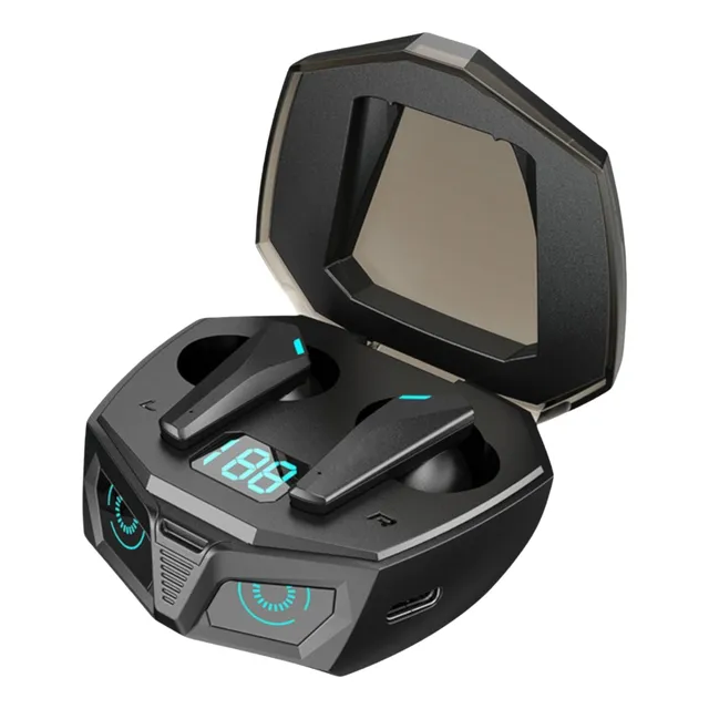 Auriculares Inalambricos In-ear De Merli Búho | Micrófono I Negro