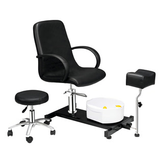 Silla Hidráulica Para Pedicure Spa Incluye Banco Y Deposito Color Negro Forma De La Base Rectangular Tipo De Respaldo Rectangular Silla Hidráulica Para Pedicure Spa Incluye Banco Y Deposito Color Negro Forma De La Base Rectangular Tipo De Respaldo Rectangular