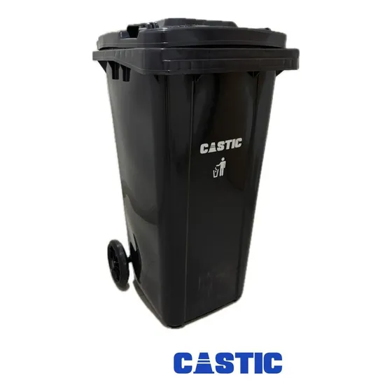 Contenedor De Basura Con Ruedas 240l Pipote Castic