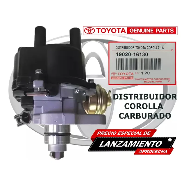 Distribuidor Toyota Corolla Araya Sky Baby Camry Carburado