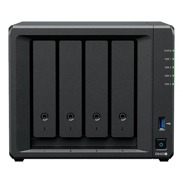 Servidor Nas Synology Max 72tb Sata, J4125 2.0ghz, Usb2xgiga