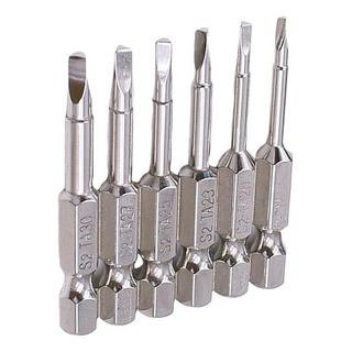 Paquete De 6 Puntas De Destornillador Triangular 1/4 Cabeza Paquete De 6 Puntas De Destornillador Triangular 1/4 Cabeza