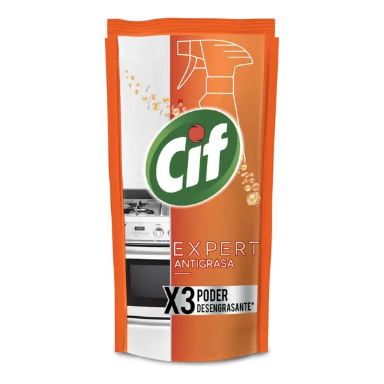 Cif Antigrasa Cocina Recarga 450 Cc