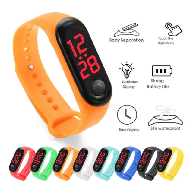 Reloj Digital Led Sencillo Para Niños (pack 2 Unidades)