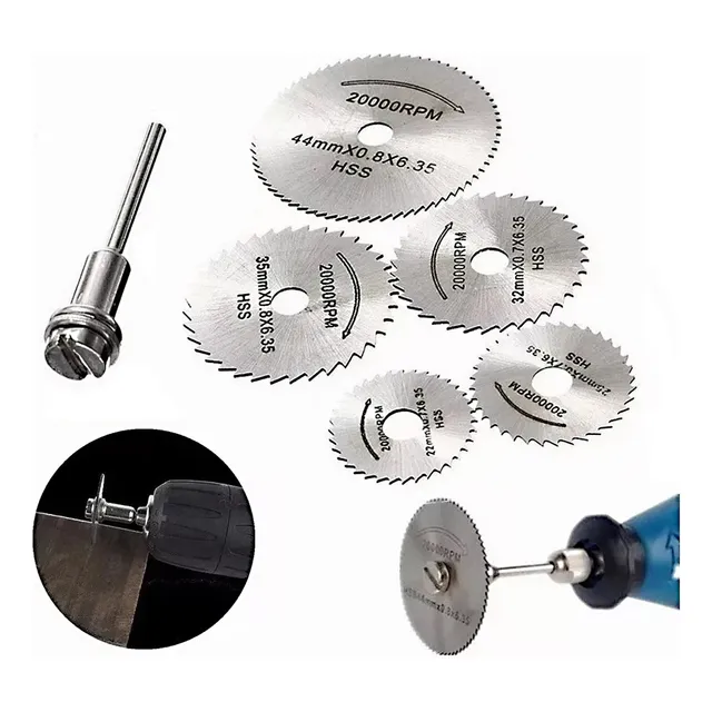 Sierra circular eléctrica inalámbrica RequeteOfertas Professional Set 5 mini sierra 44mm 20000RPM 120V