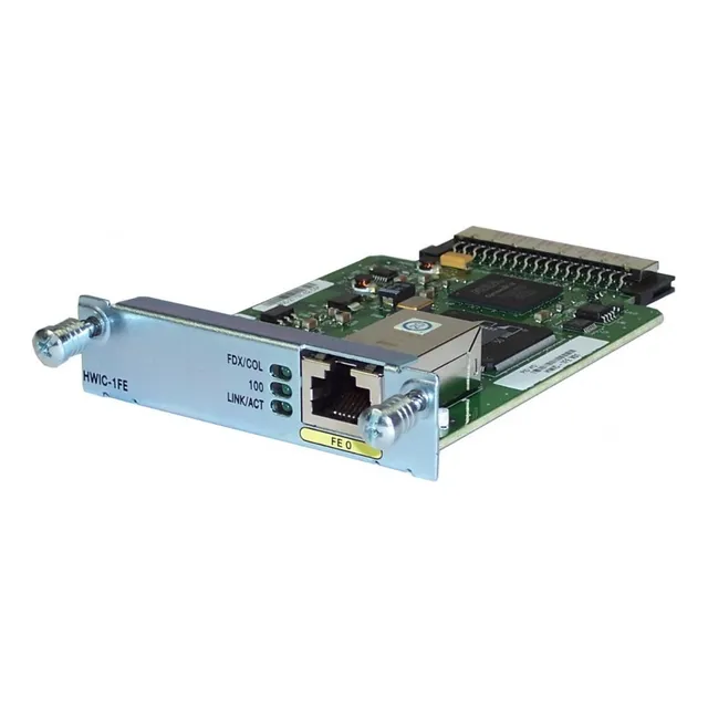 Tarjeta Cisco, Hwic-1fe 1 Port Fast Ethernet Wan Interface.