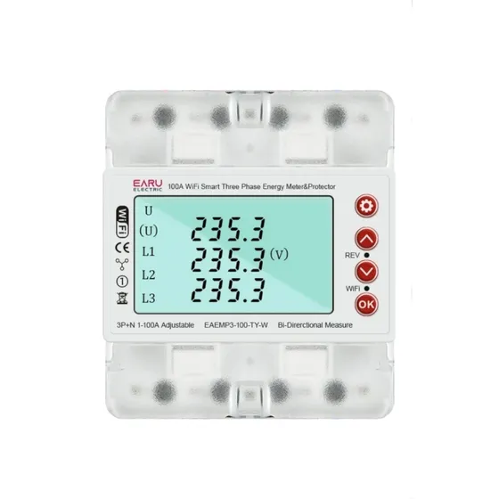 Panel Wifi Protector, Trifasico, Voltimetro, 100 Amps
