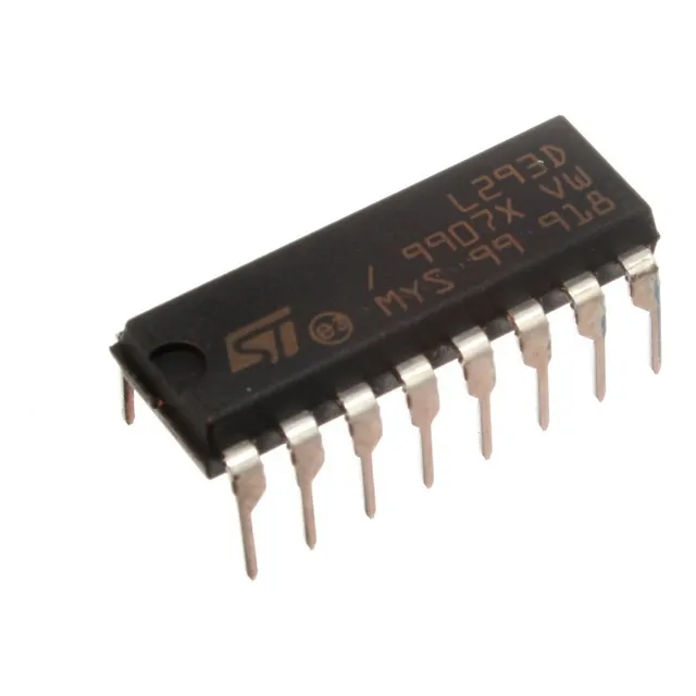 Integrado Driver De Motores L293d Puente H L293 Nubbeo