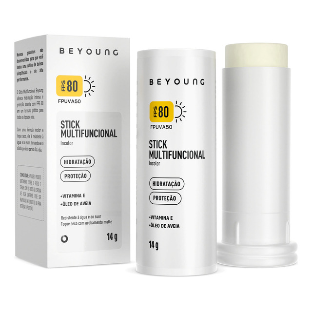 Beyoung Stick Multifuncional Incolor Fps 80 14g Beyoung Stick Multifuncional Incolor Fps 80 14g