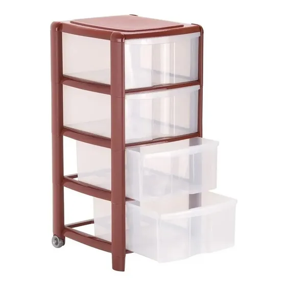 Gavetero Organizador Multiuso Set 4 C/ruedas 0100-8 Manaplas