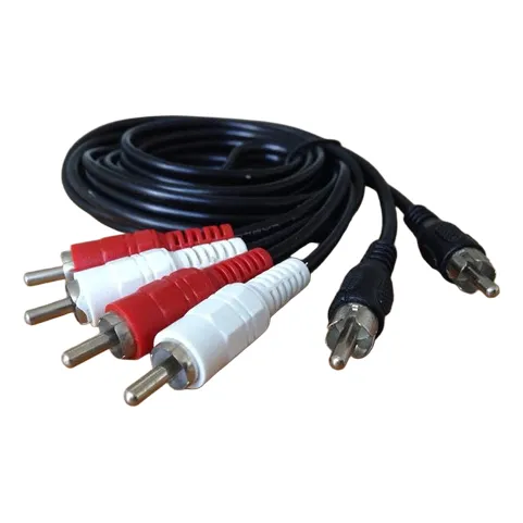 Cable 3 Rca Audio Y Video Para Dvd, Bluray