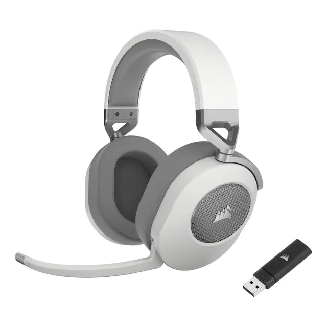CORSAIR HS65 WIRELESS AURICULARES JUEGOS BLUETOOTH COLOR BLANCO