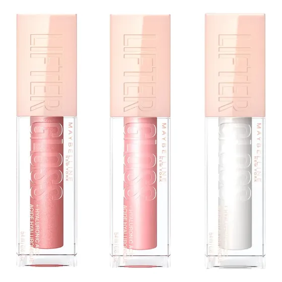 Pack Maybelline 3 Labiales Lifter Gloss Pearl