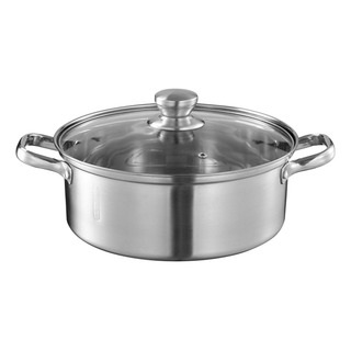 Olla De Inducción De Acero Inoxidable Para , Estofado, 28cm Olla De Inducción De Acero Inoxidable Para , Estofado, 28cm