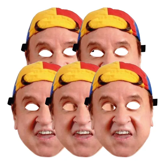 Caretas Quico Chavo Del 8 Famosos Cotillon Disfraz Fiesta
