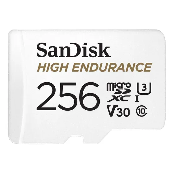 Tarjeta De Memoria High Endurance 256 Gb Tarjeta Microsd