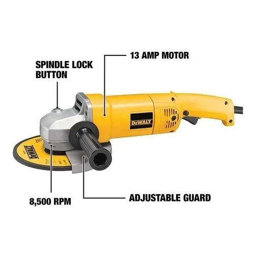 Esmeril Angular 7 Pulgadas 8500rpm 1600w Dw840 Dewalt