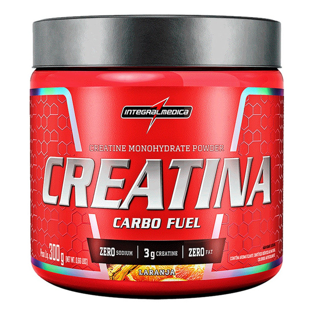 Creatina Carbo Fuel Laranja 300g Integralmédica Creatina Carbo Fuel Laranja 300g Integralmédica