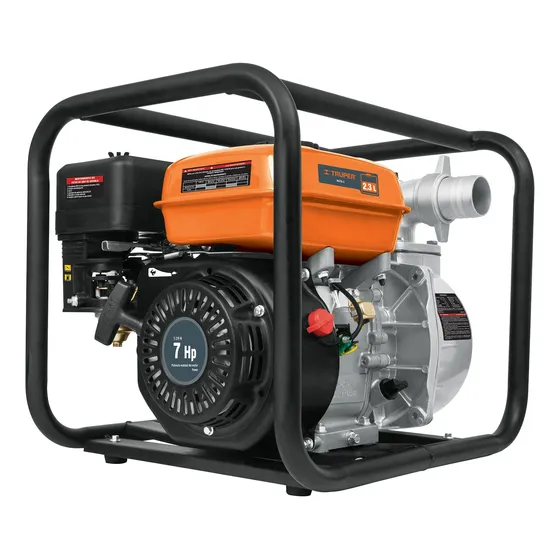 Bomba De Agua A Nafta 7hp 2'' 500l/min Truper Motb-2
