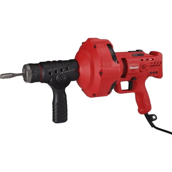  Destapa Cañería Automática 1/4 X 7m Tipo Taladro Bauer