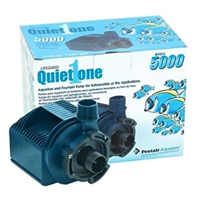 Bomba Agua Pecera Estanque Fuente Quiet One 5000 1330 Gph