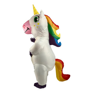 / Disfraz Inflable De Unicornio Para Halloween Spooky Party / Disfraz Inflable De Unicornio Para Halloween Spooky Party