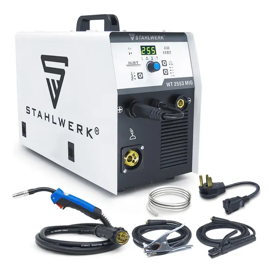 S Stahlwerk 255a Mig Soldador 3 En 1 Mig/tig/mma 110v/220v .