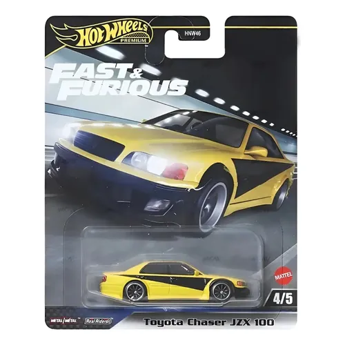Hotwheels FAST&FURIOUS チェイス3台 Hot Wheels Premium Fast & Furious - Toyota Chaser Jzx 100