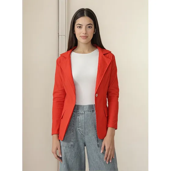 Blazer Mujer Soluna Moda Elegancia Estilo Atemporal