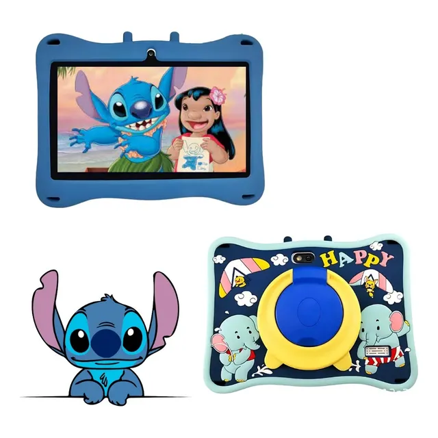 Tablet Kids Infantil Android Play Store Wi-fi  Capa + Caneta