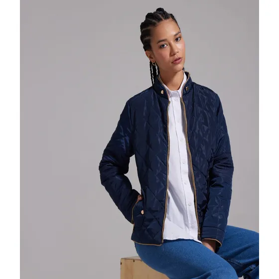 Chaqueta Mujer Ostu  Azul Poliéster 40080151-51
