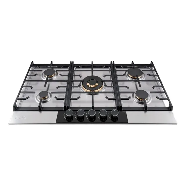 Cocina Tope A Gas Profesional Drija Livorno 76 Acero 76cm