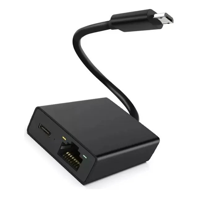 Adaptador De Red Ethernet Para Firetv Stick Onn Android Tv