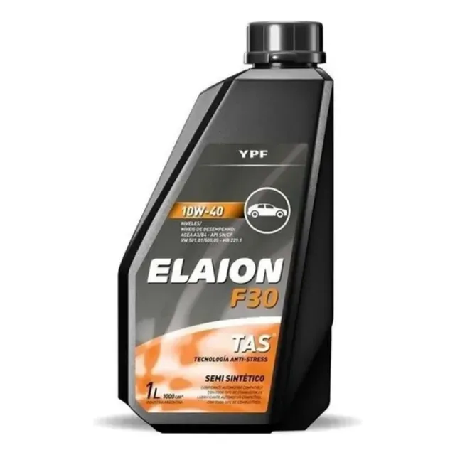 Aceite Semisintetico Ypf Elaion 10w40 F30 1 Litro