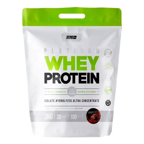 Star Nutrition Whey Protein Suplemento Chocolate X 3kg
