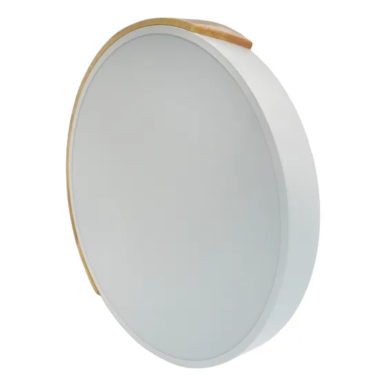 Plafon Led 36w Techo Madera Redondo Lampara Lumie Fria Estructura Luz fría