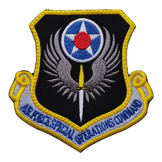 Parche Bordado Air Force Special Operation Command Fuerza Ae