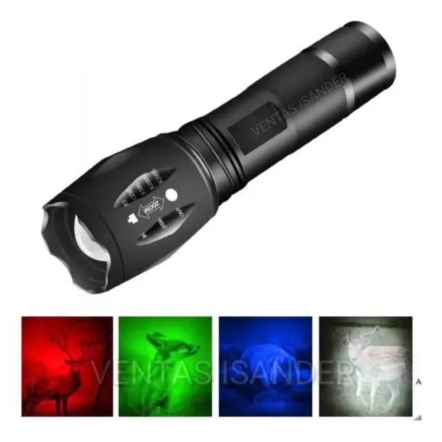 6 Lampara Camaleón 4 Colores Usb Recargable Con Zoom