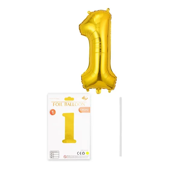 Globos Número Gigante 82cm 32ln Cumpleaños Decoracion Fiesta