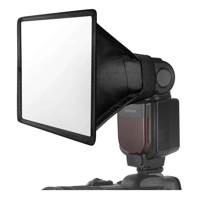Neewer Softbox Difusor De Flash Speedlite De ( 12,5x15cm )