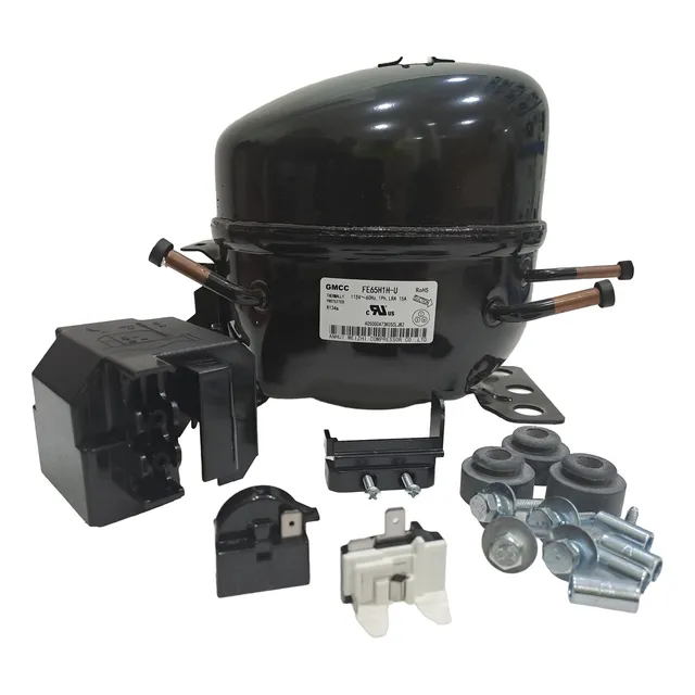 Compresor Para Nevera Gmcc 1/4 Fe65h1h-u 115v 60hz R134a
