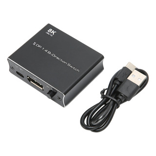Displayport 1.4 8k De 2 Vías, 1 Entrada De Salida O 1 Entrad Displayport 1.4 8k De 2 Vías, 1 Entrada De Salida O 1 Entrad