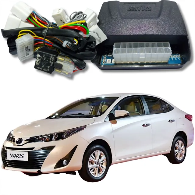 Módulo Automação Vidro Elétrico Para Toyota Yaris 4 Vidros