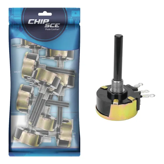 10x Potenciômetro De Fio 30 Ohms P/ Som Ambiente Volume