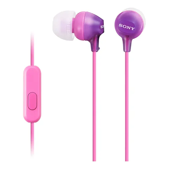Audífonos in-ear Sony EX Series MDR-EX15AP púrpura | Cuotas sin interés