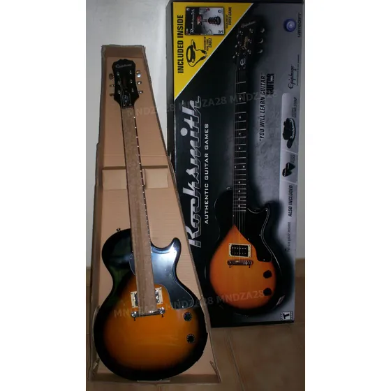 Rocksmith Guitarra Eléctrica EpiPhone Les Paul + Juego Pc