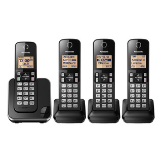 Sistema Telefónico Inalámbrico Panasonic Kx -tgc384 Con 4 Te Sistema Telefónico Inalámbrico Panasonic Kx -tgc384 Con 4 Te