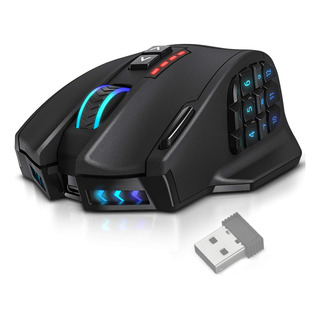 Ratón Inalámbrico Para Juegos Mmo Utechsmart Venus Pro Rgb, Ratón Inalámbrico Para Juegos Mmo Utechsmart Venus Pro Rgb,