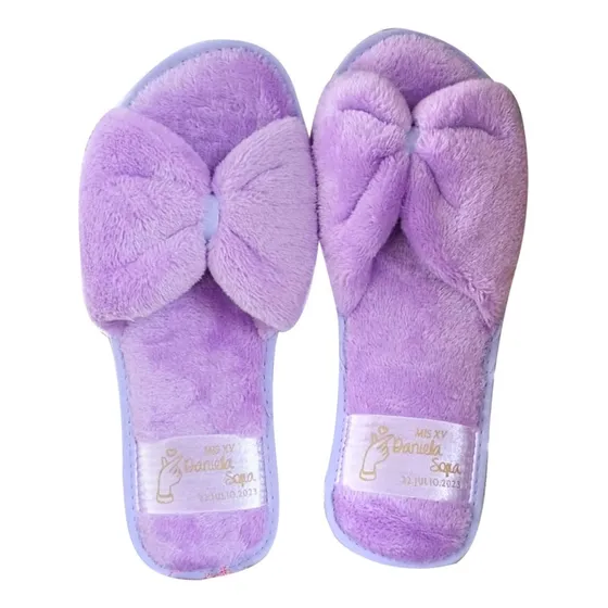 30 Pantuflas  Boda Y Xv ( Personalizadas)