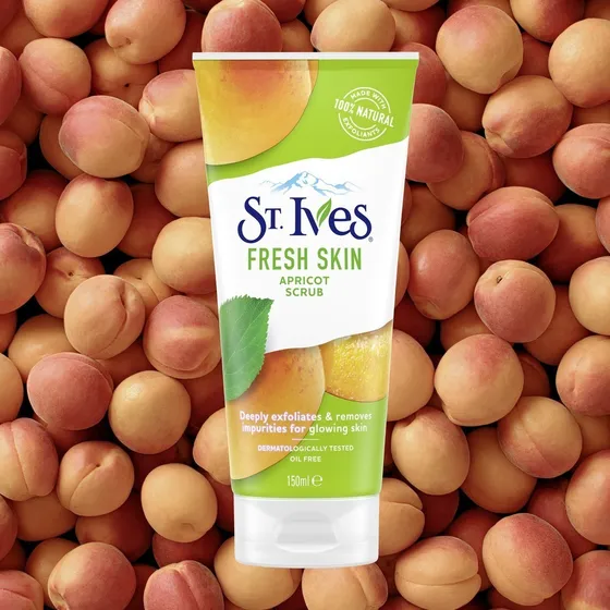 St. Ives Mascarilla Refrescante Exfoliante Albaricoque 170g Tipo de piel Grasa a Mixta